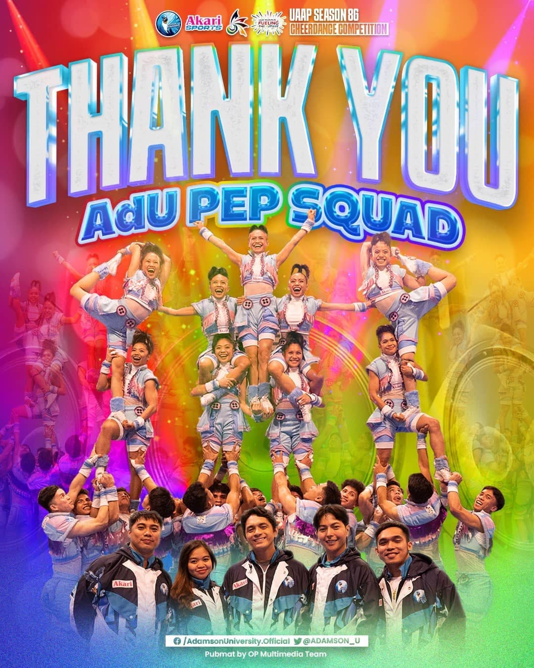 Graphic Design created during my time as a Multimedia Team Editor at Adamson University