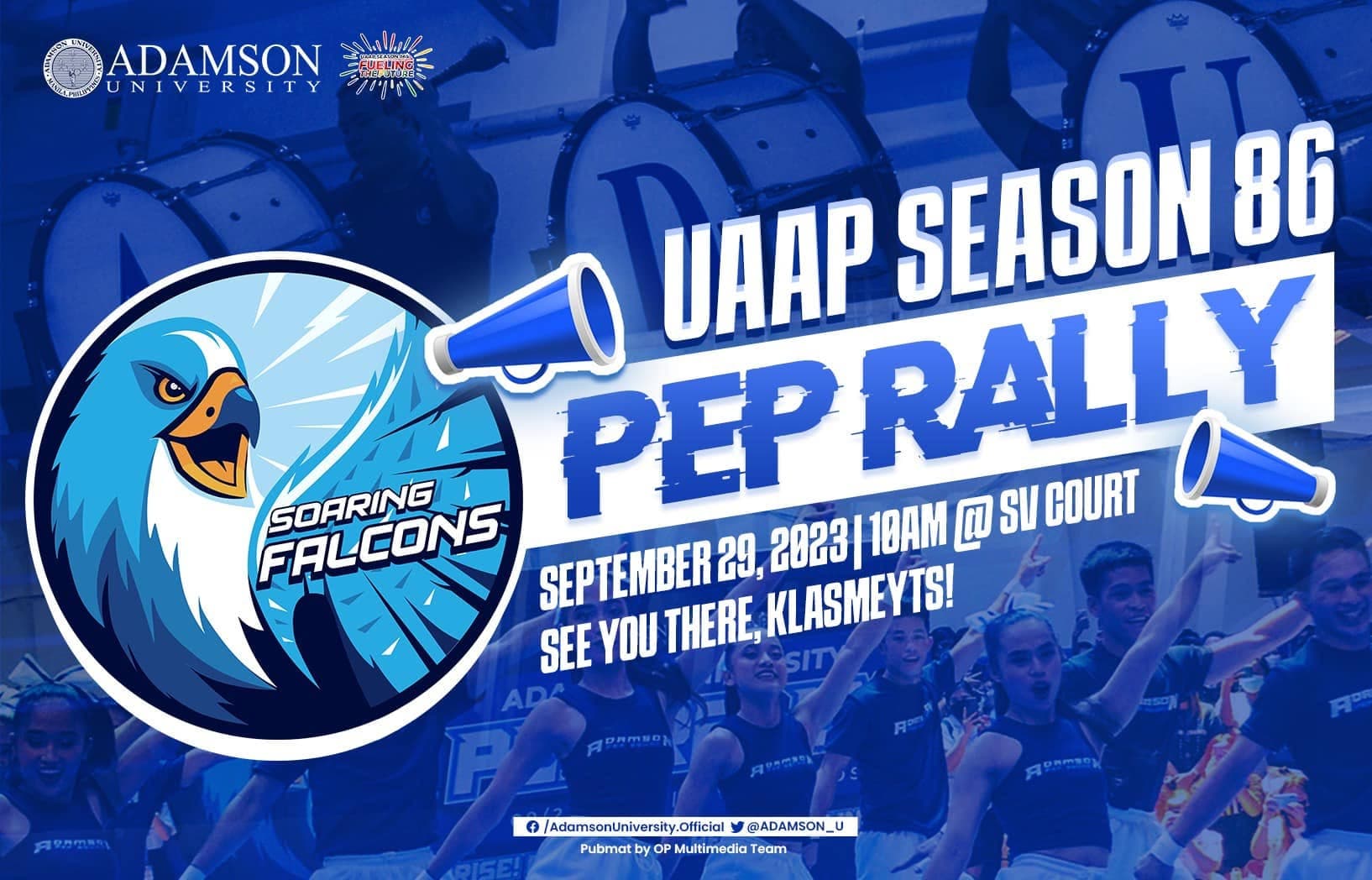 Graphic Design created during my time as a Multimedia Team Editor at Adamson University